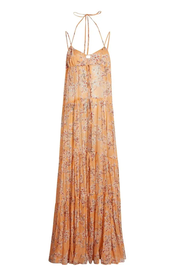 Cinq Sept Trailing Orchid Alina Coverup Peachquartz Women Coverups
