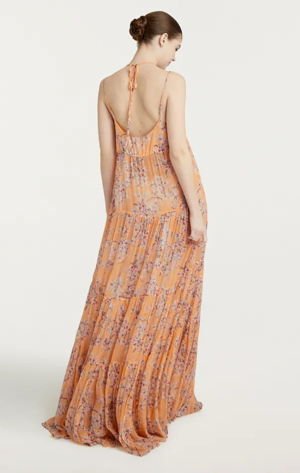 Cinq Sept Trailing Orchid Alina Coverup Peachquartz Women Coverups
