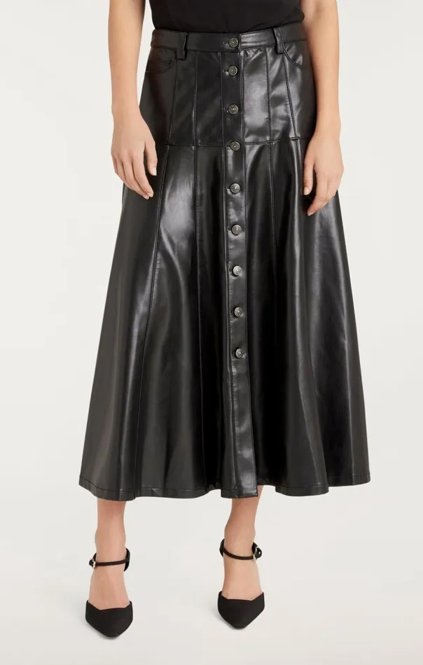 Cinq Sept Veena Skirt Black Women Skirts