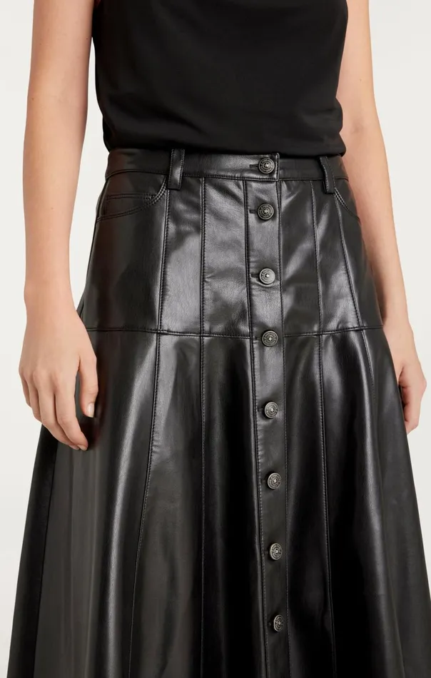 Cinq Sept Veena Skirt Black Women Skirts