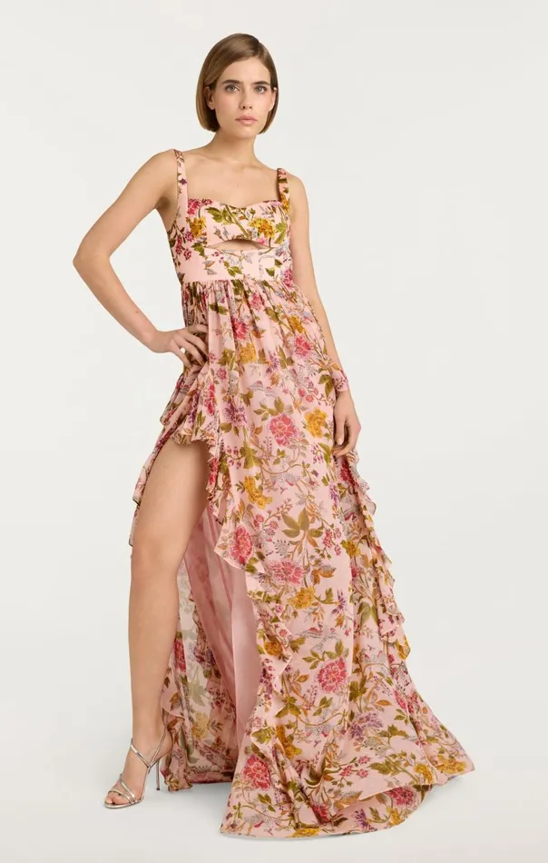 Cinq Sept Xiomara Dress Softpinkmulti Women Cocktail and Evening