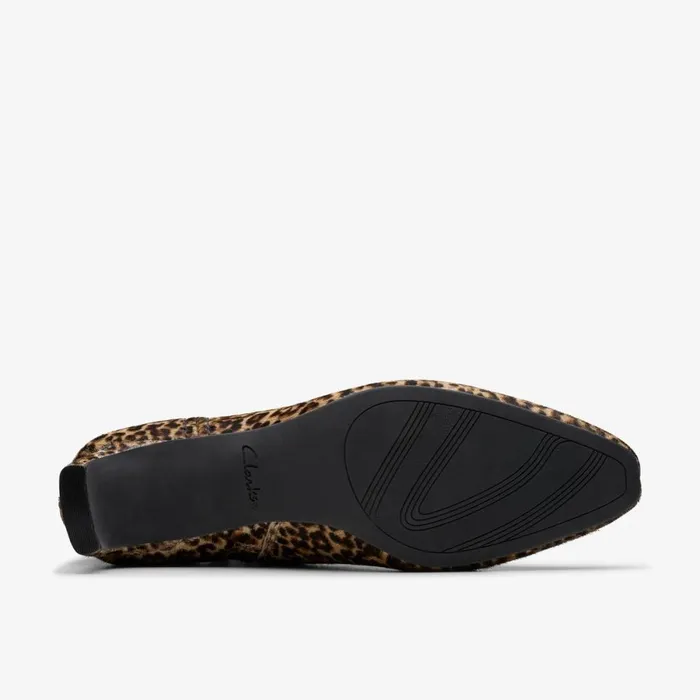 Clarks Ankle Boots Edina Up Leopard Print 8211 Women