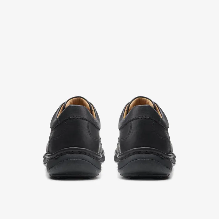 Clarks Black Shoes Nature Three Black Leather 8211 Men Clarks Black Shoes Nature Three Black Leather 8211 Men