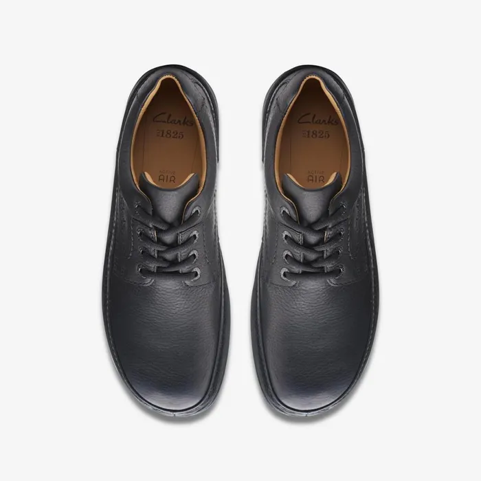 Clarks Black Shoes Nature Three Black Leather 8211 Men Clarks Black Shoes Nature Three Black Leather 8211 Men