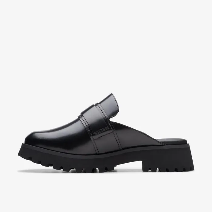 Clarks Black Shoes Stayso Free Loafer Black Leather 8211 Women