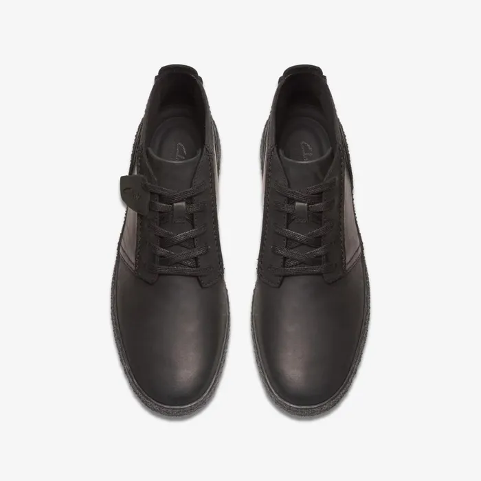 Clarks Black Shoes Streethill Mid Black 8211 Men