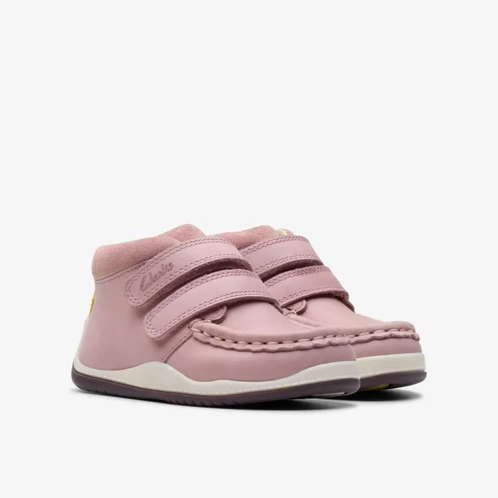 Clarks Boots Noodle Play Toddler Dusty Pink 8211 Kids
