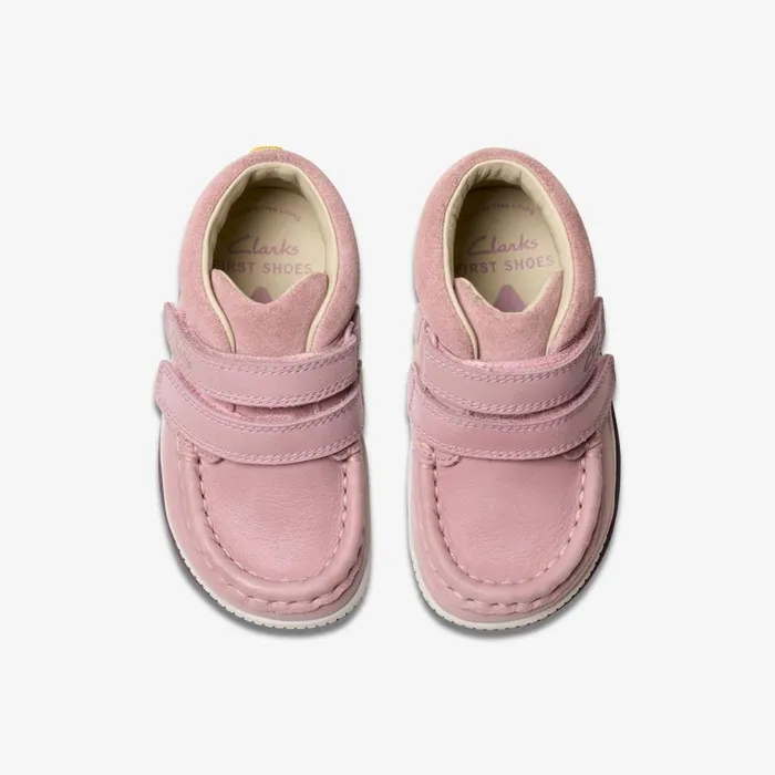 Clarks Boots Noodle Play Toddler Dusty Pink 8211 Kids