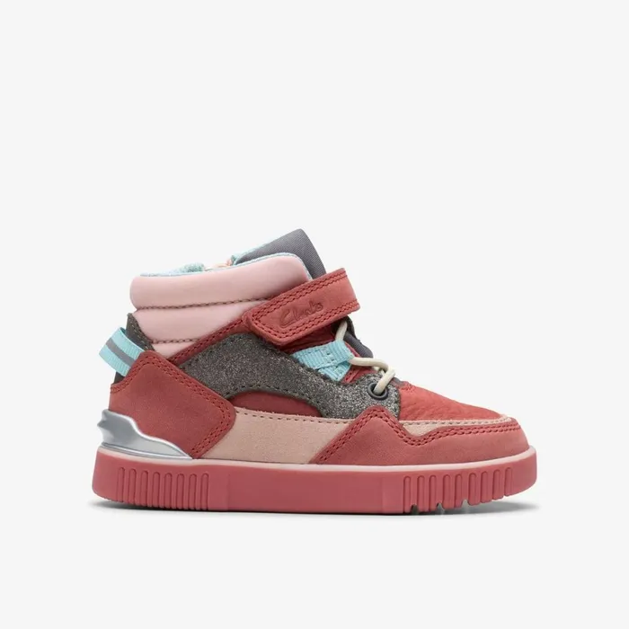 Clarks Boots Oslo Hiker Toddler Pink Combination 8211 Kids