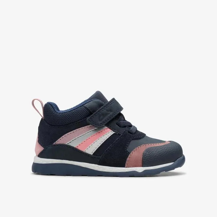 Clarks Boots Tidal 2 Glow Toddler Navymulticolour 8211 Kids