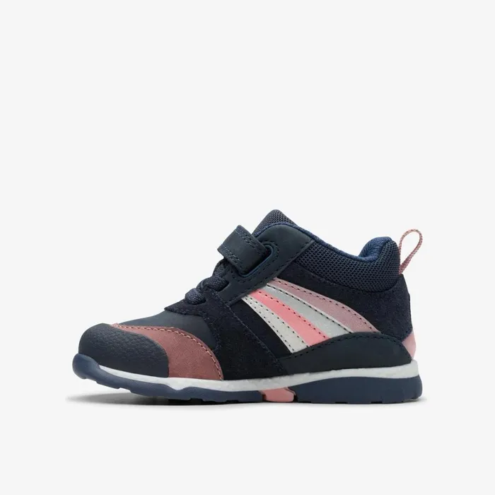 Clarks Boots Tidal 2 Glow Toddler Navymulticolour 8211 Kids