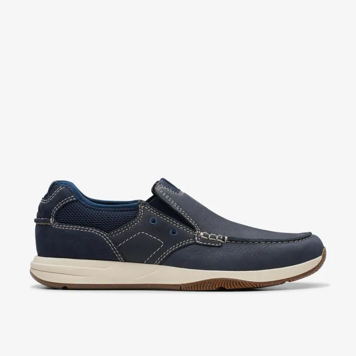 Clarks Loafers Sailview Step Loafer Navy Nubuck 8211 Men