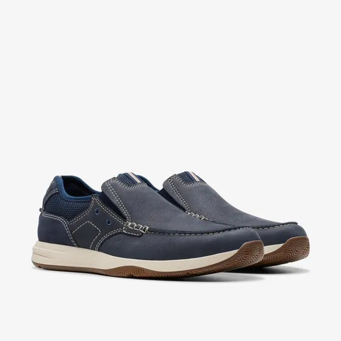 Clarks Loafers Sailview Step Loafer Navy Nubuck 8211 Men