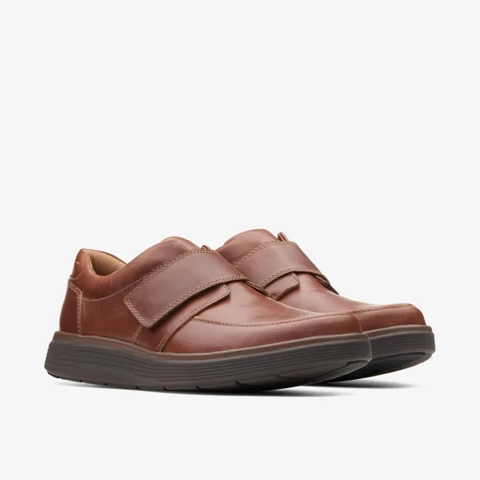 Clarks Loafers Un Abode Strap Loafer Dark Tan Leather 8211 Men Clarks Loafers Un Abode Strap Loafer Dark Tan Leather 8211 Men