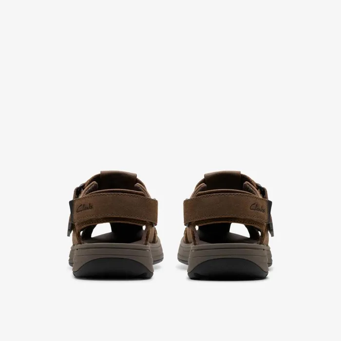 Clarks Sandals Saltway Cove Dark Brown Leather 8211 Men