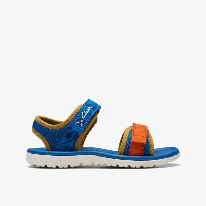 Clarks Sandals Surfing Tide Blue 8211 Kids