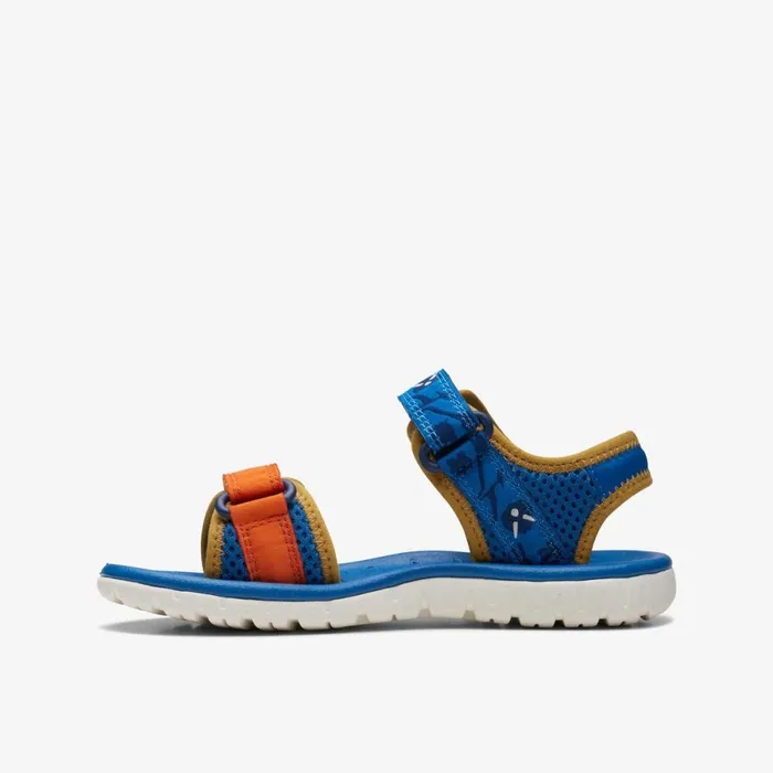 Clarks Sandals Surfing Tide Blue 8211 Kids
