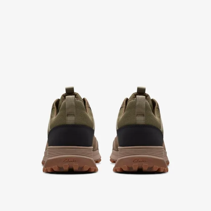 Clarks Trainers Atl Trek Run GoreTex Dark Olive 8211 Men