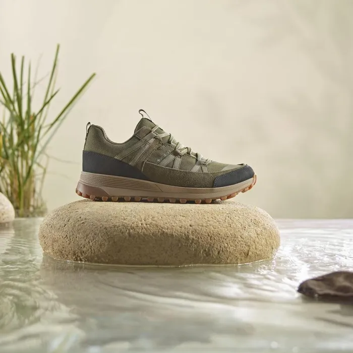 Clarks Trainers Atl Trek Run GoreTex Dark Olive 8211 Men