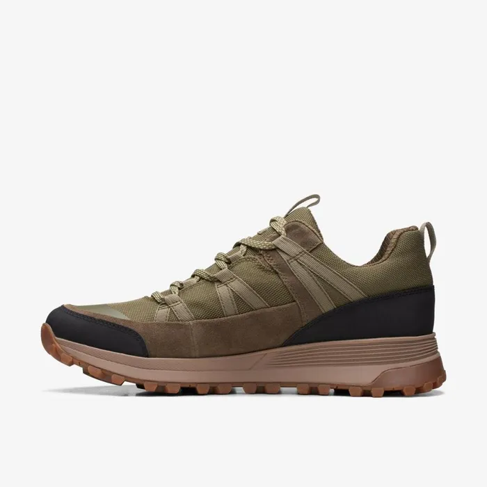 Clarks Trainers Atl Trek Run GoreTex Dark Olive 8211 Men