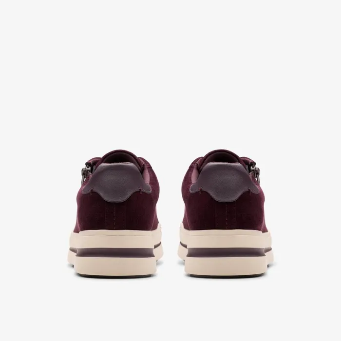 Clarks Trainers Audreigh Sky Plum 8211 Women