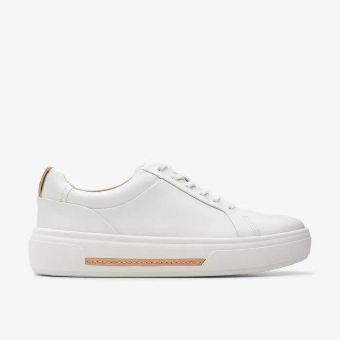 Clarks Trainers Hollyhock Walk Off White Leather 8211 Women