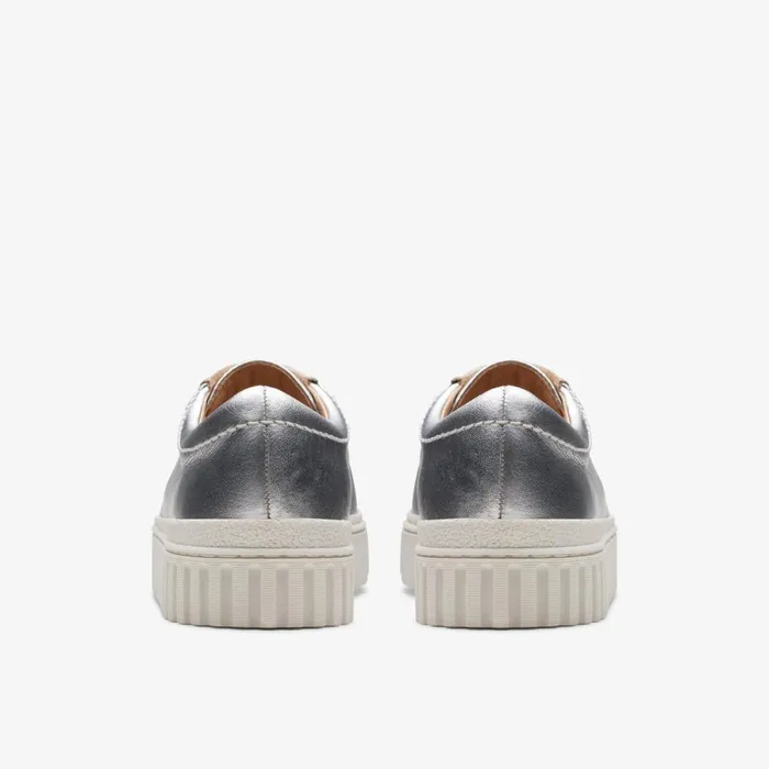 Clarks Trainers Mayhill Walk Silver Metallic 8211 Women