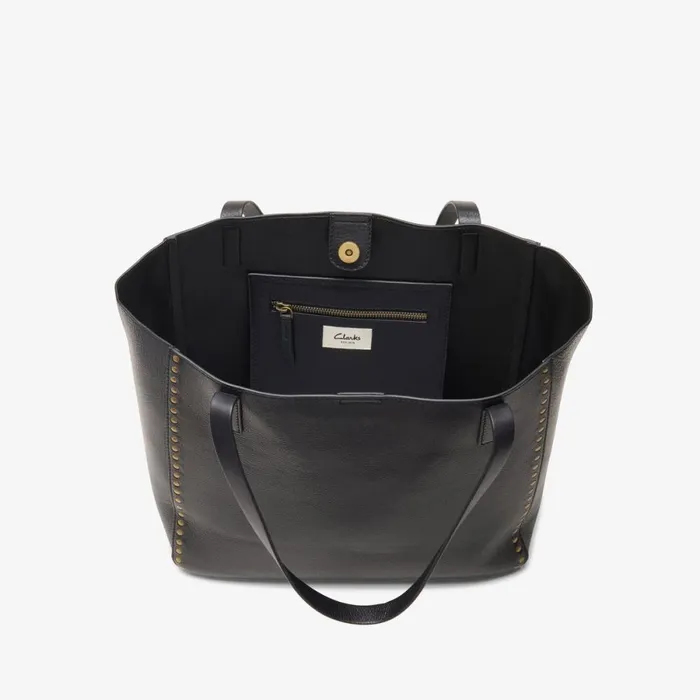 Clarks Women039s Bags Utility Tote Black Leather 8211 Women