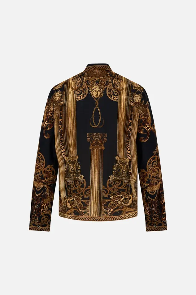 COLLARED LONG SLEEVE SHIRT ERA OF EMPIRES Era Of Empires Mens Camilla Shirts