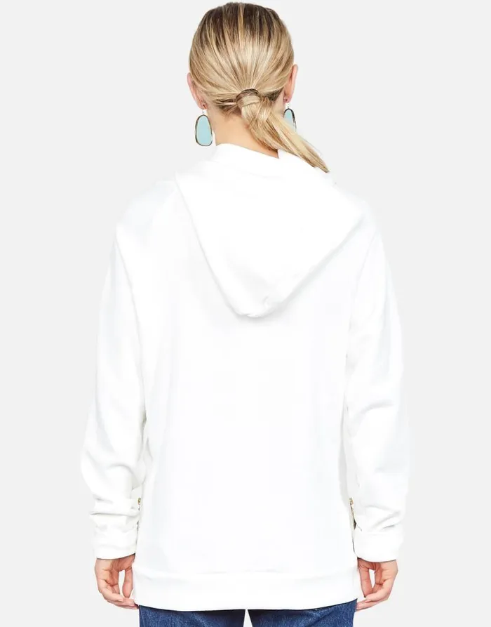 Corbin Rainbow Gap Mouth Milk Women Lauren Moshi Hoodies