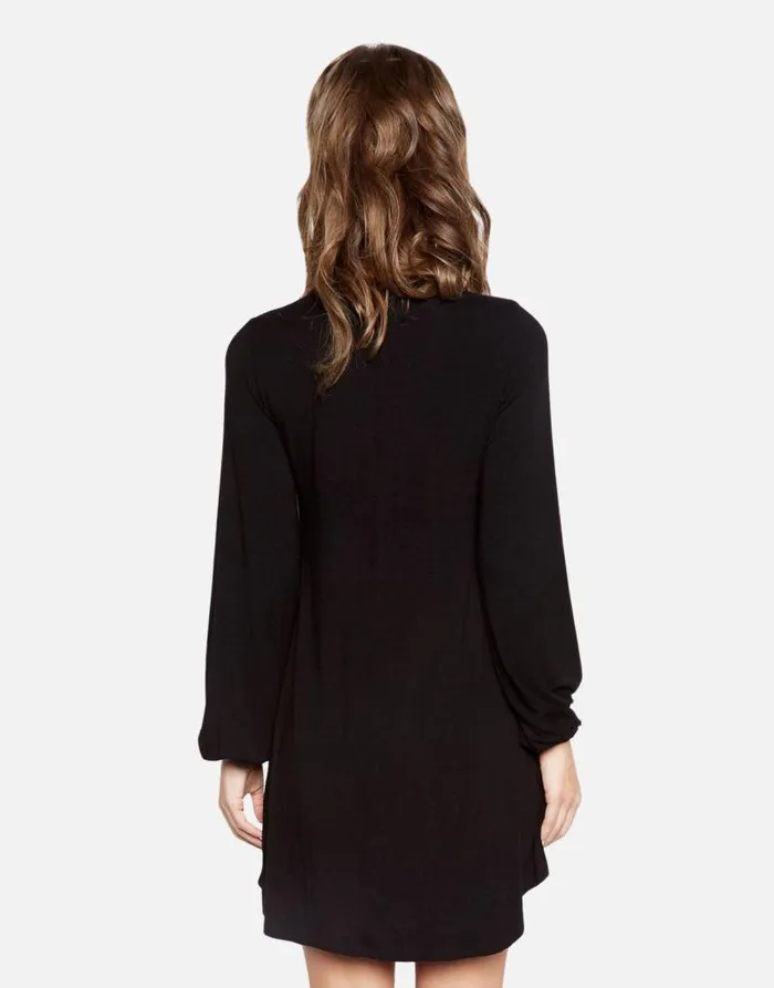Cosette Mini Sunflower Butterfly Black Women Lauren Moshi Dresses