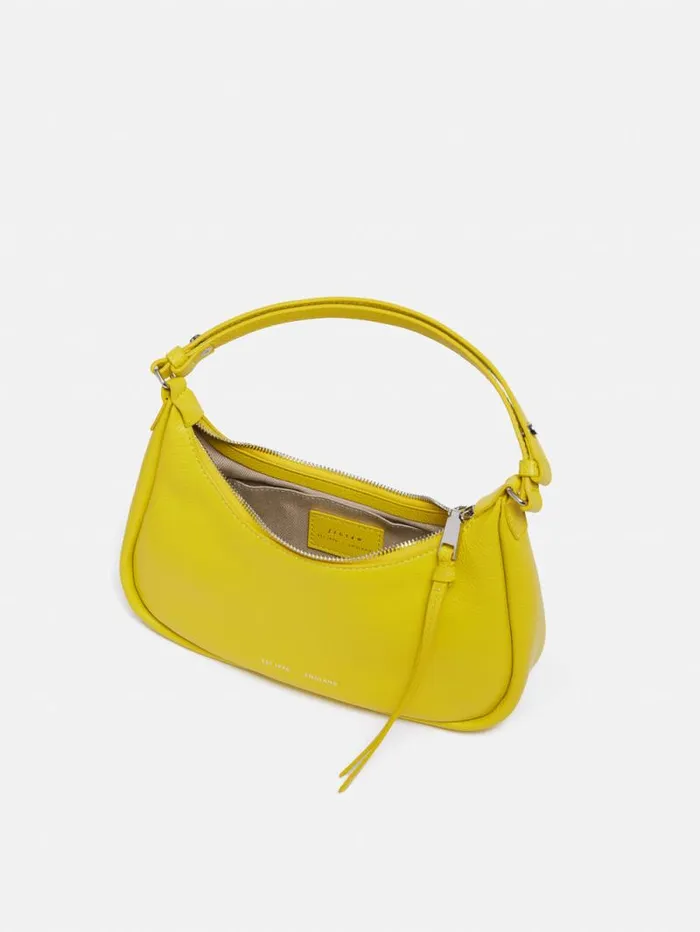 Crescent Bag Small Yellow Women Jigsaw Bags