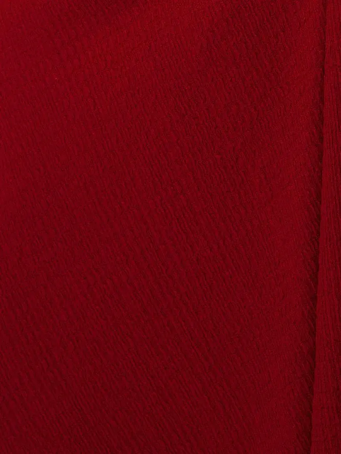 Crinkle Ruched Jersey Dress Red Women Jigsaw Dresses and Jumpsuits