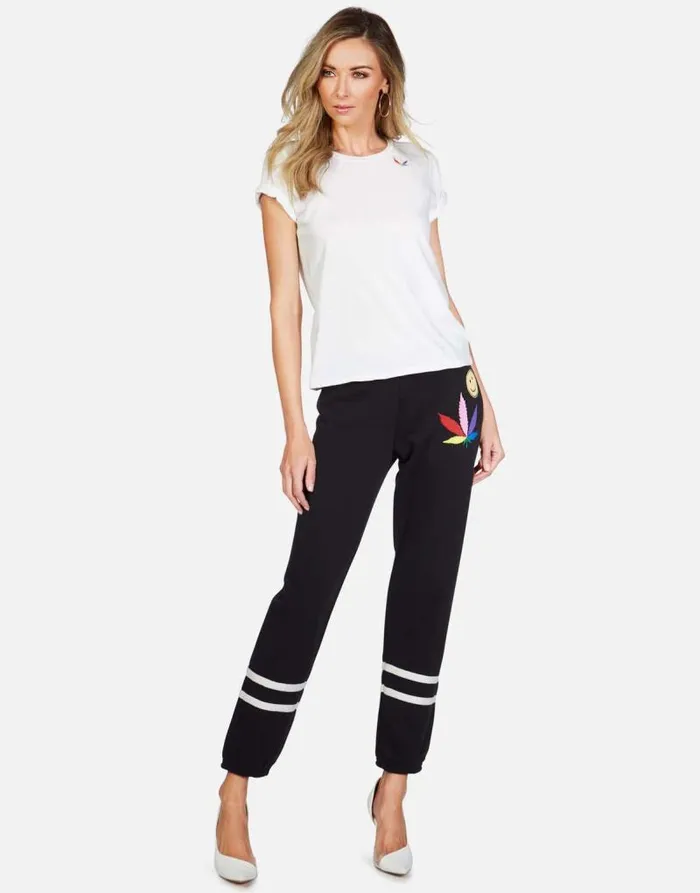 Croft Pot Leaf Milk Women Lauren Moshi Short Sleeve