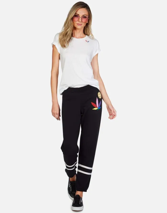 Croft Pot Leaf Milk Women Lauren Moshi Short Sleeve