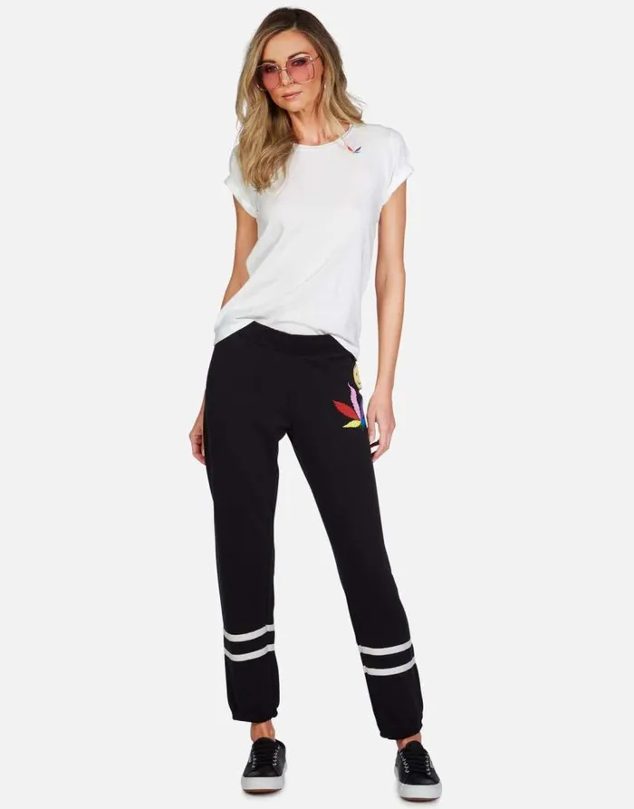 Croft Pot Leaf Milk Women Lauren Moshi Short Sleeve