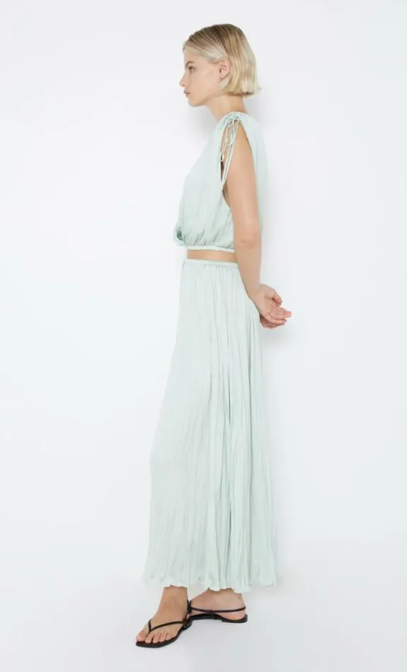 Cropped Shop Bec Bridge Louann Wrap Top Mint