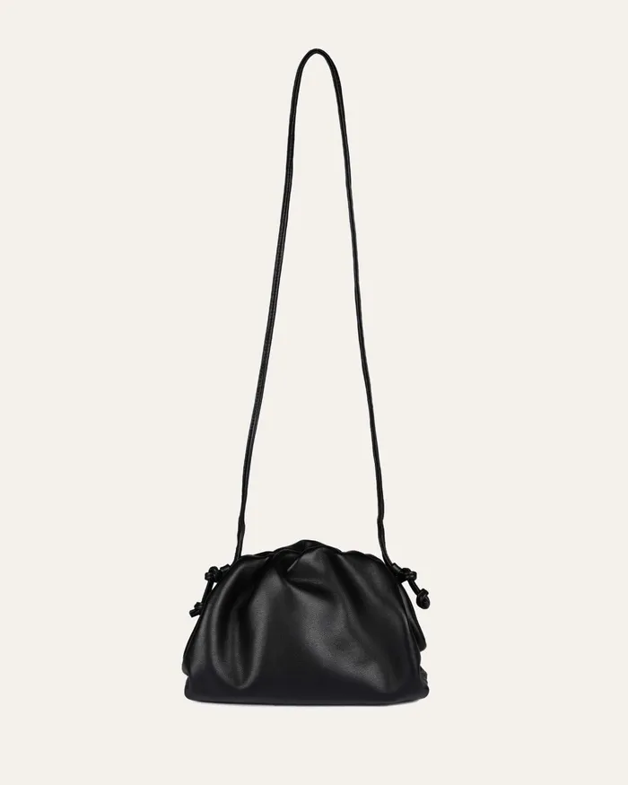 CROSS BODY BAGS Women jomercer Bambie cross body bag black leather CROSS BODY BAGS Women jomercer Bambie cross body bag black leather