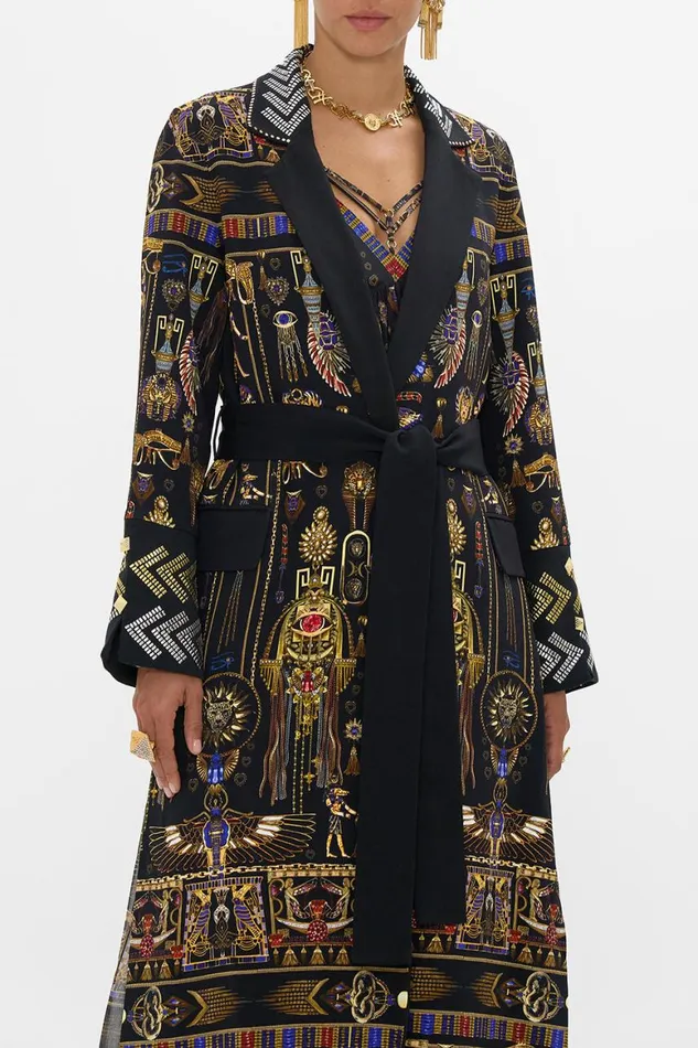 CUFFED SHORT SIDE SPLIT COAT CARTOUCHE KINGDOM Cartouche Kingdom Womens Camilla Jackets