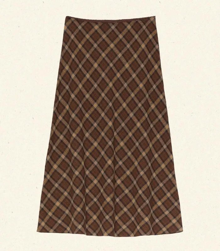 DEN Skirts Women Elowen Skirt Cornwall Plaid DEN Skirts Women Elowen Skirt Cornwall Plaid