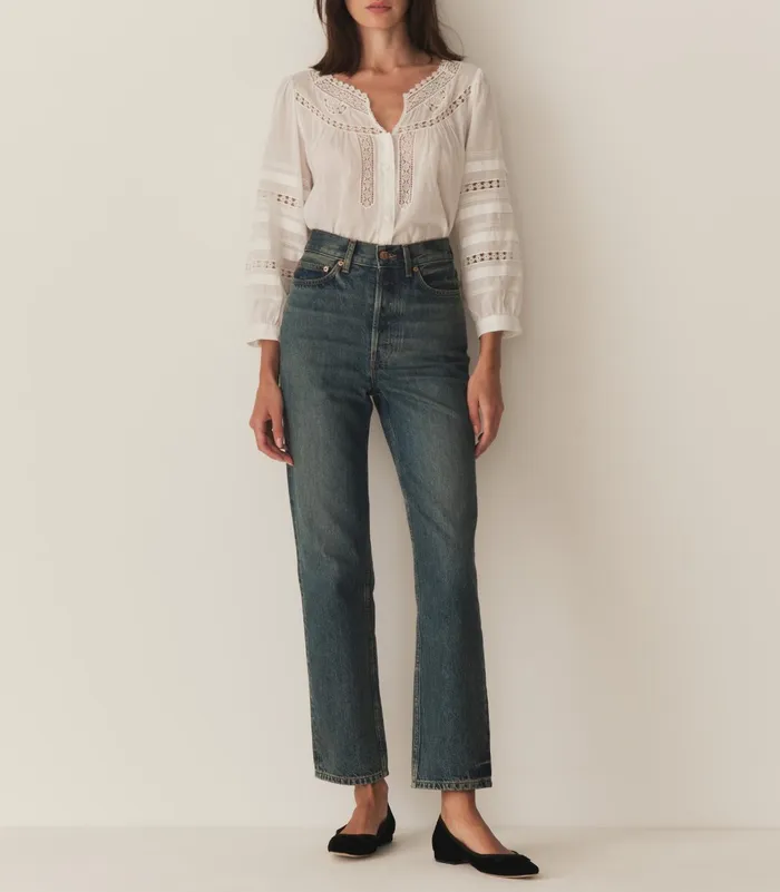 DEN Tops Women Celeste Top Salt DEN Tops Women Celeste Top Salt