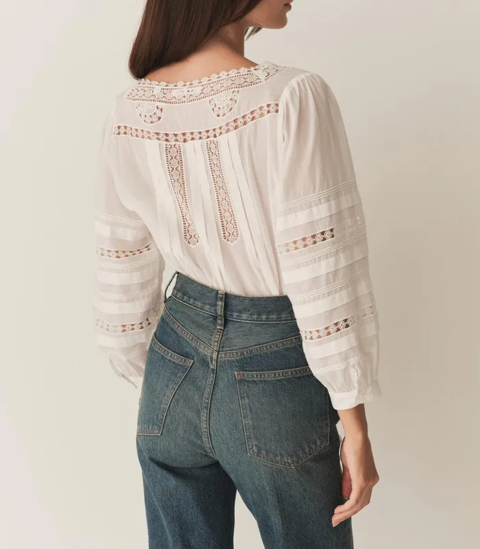 DEN Tops Women Celeste Top Salt DEN Tops Women Celeste Top Salt