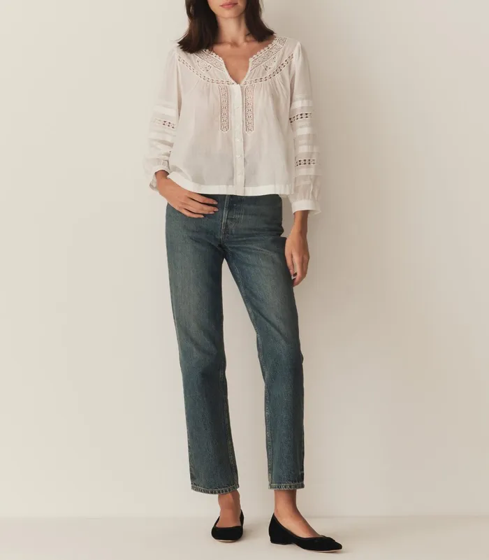 DEN Tops Women Celeste Top Salt DEN Tops Women Celeste Top Salt