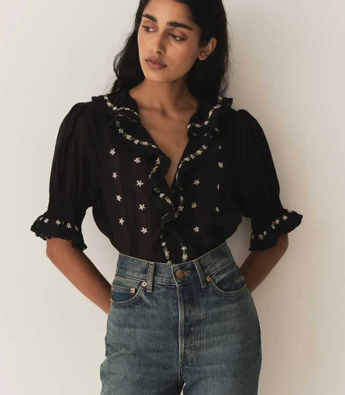 DEN Tops Women Hettie Top Black