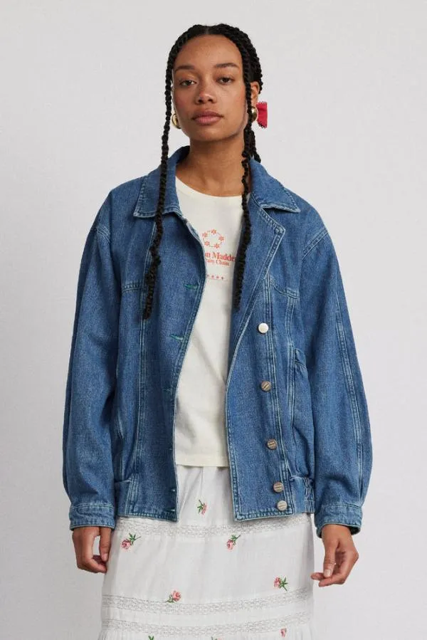 Damson Madder Coords Women Claudia Bomber 8211 Vintage Wash