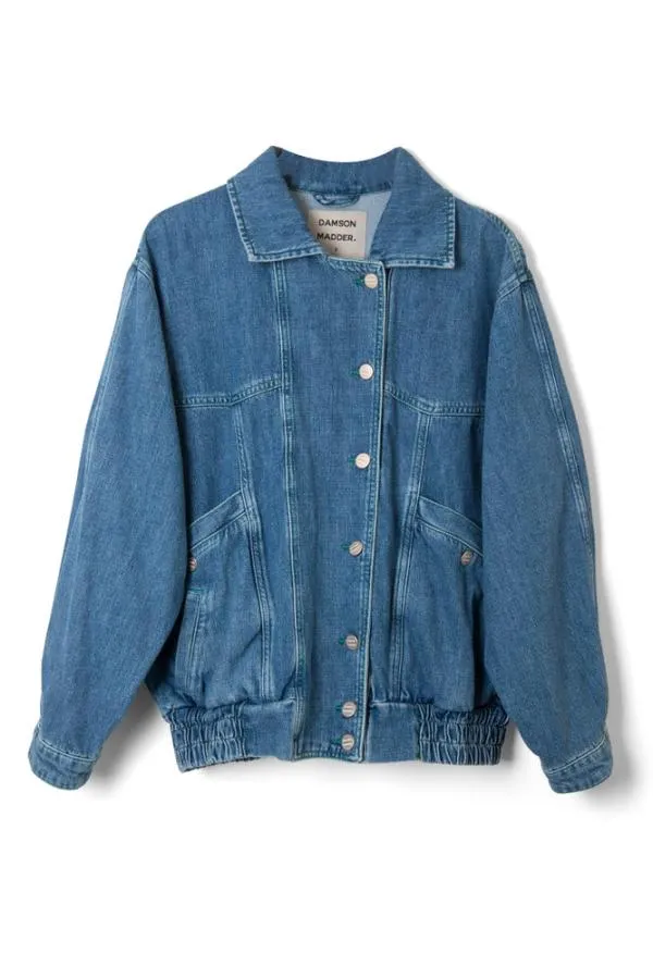 Damson Madder Coords Women Claudia Bomber 8211 Vintage Wash