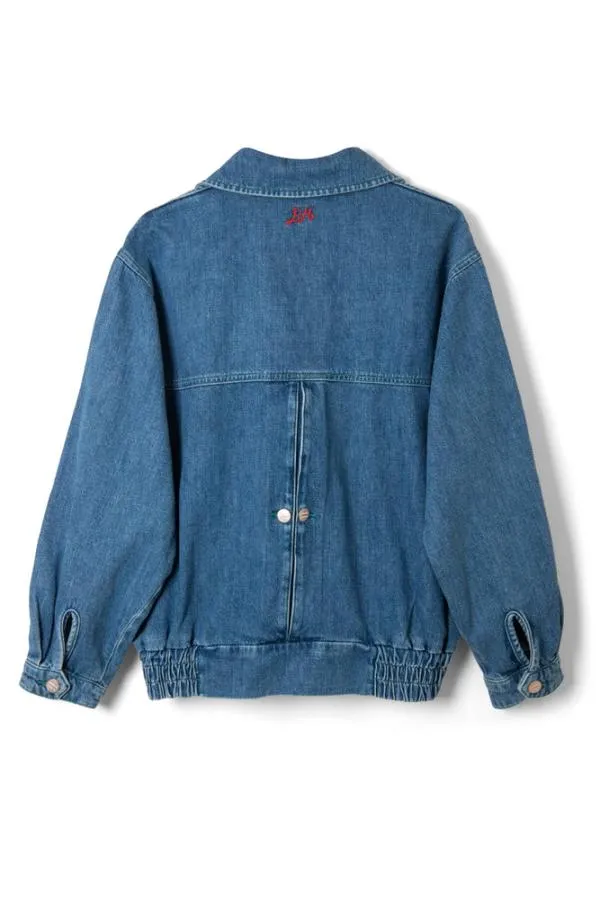 Damson Madder Coords Women Claudia Bomber 8211 Vintage Wash
