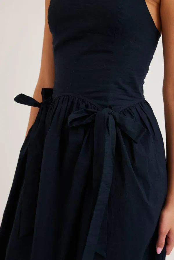 Damson Madder Dresses Women Penelope Apron Dress 8211 Navy