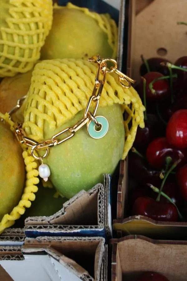 Damson Madder Jewellery Accessories Mega Gold Chain Bracelet