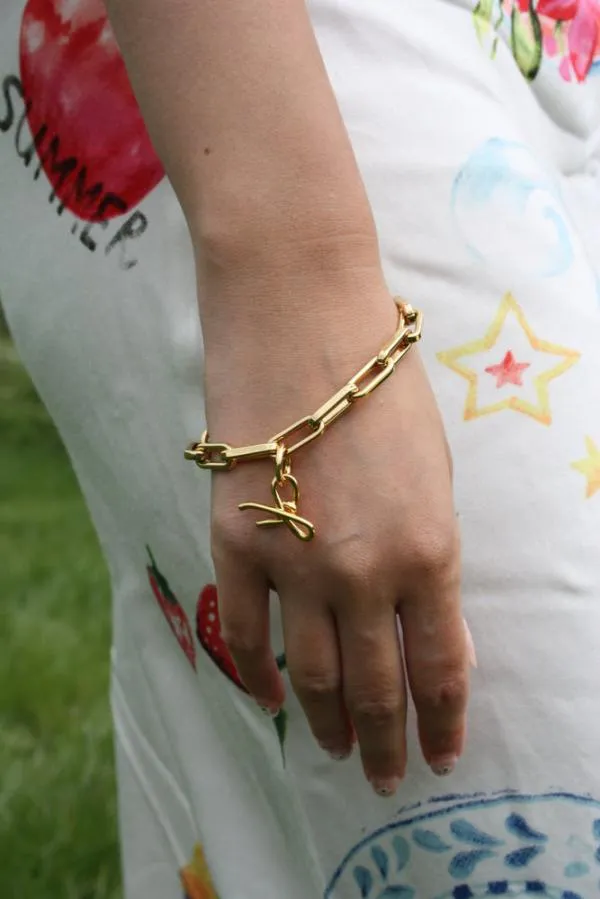 Damson Madder Jewellery Accessories Mega Gold Chain Bracelet